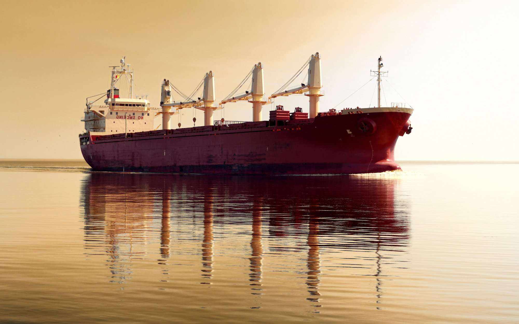 Bulk carrier vessel used to illustrate international mineral shipping
